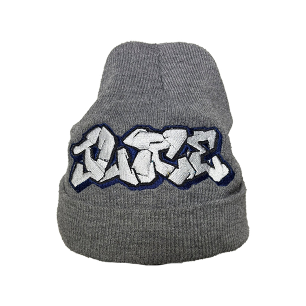 Gray Graffiti Beanie