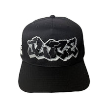 Load image into Gallery viewer, Black and White Graffiti Cap

