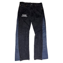 Load image into Gallery viewer, Rhinestone Denim Jeans

